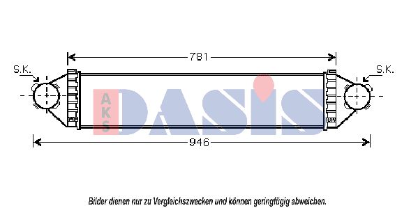 AKS DASIS Starpdzesētājs 127008N